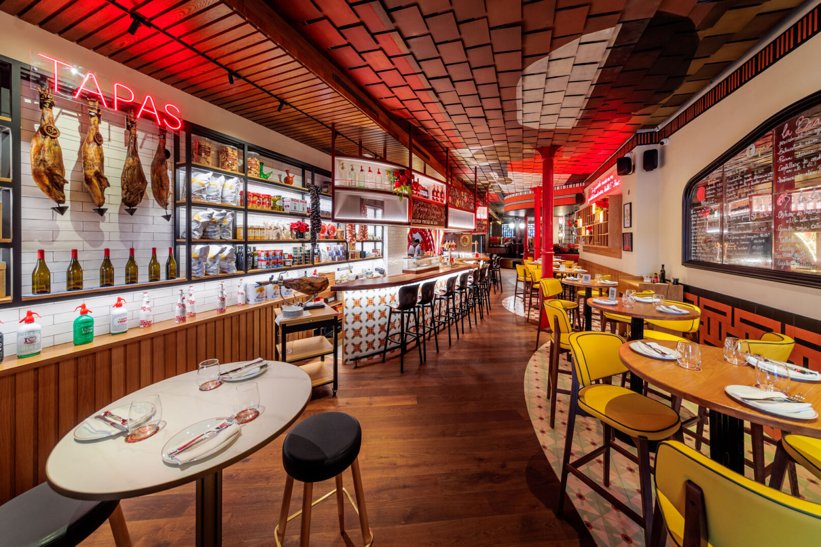 interior restaurant hotel photography Spain